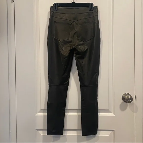 Spanx Leather-Like Ankle Skinny Pant - Picture 6 of 6